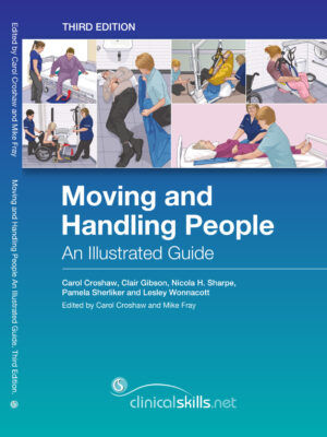 clinicalskills.net moving and handling people book cover